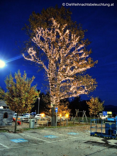 LED Weihnachtsbeleuchtung Baum IKEA Klagenfurt