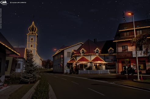 Weihnachtsbeleuchtung Region Reinsichkogel - Entwurf