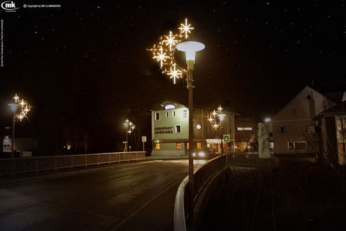 Weihnachtsbeleuchtung Gemeinde Paternion