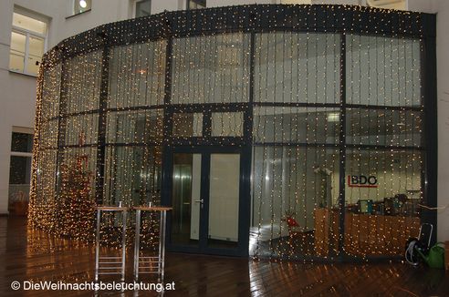 LED Weihnachtsbeleuchtung BDO Wien